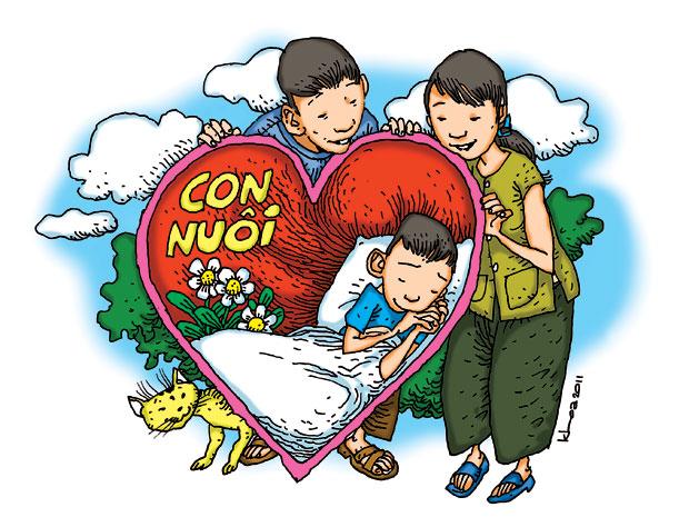 Thủ tục nhận con nuôi Hướng dẫn thủ tục nhận con nuôi