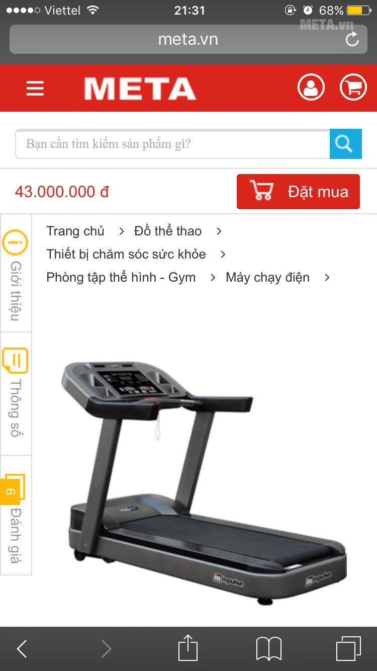 Hướng dẫn đặt mua hàng META tiện lợi trên điện thoại thông minh