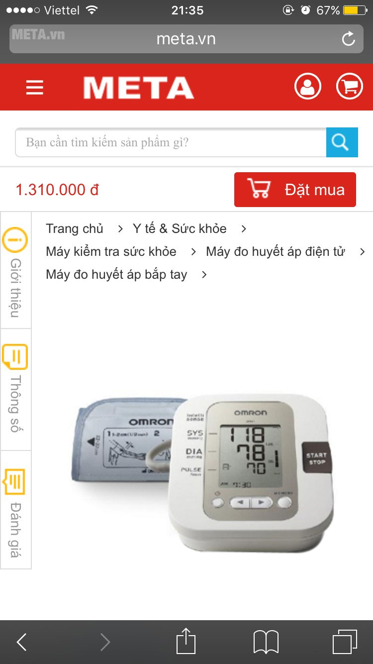 Hướng dẫn đặt mua hàng META tiện lợi trên điện thoại thông minh