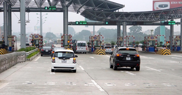 Thu giá DV sử dụng đường bộ điện tử tự động không dừng từ 15/5