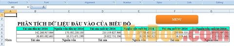 File Excel phân tích báo cáo tài chính
