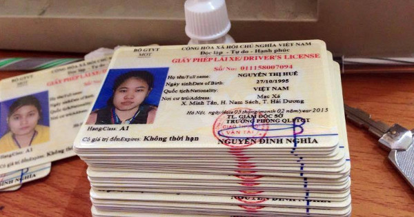 Quy định mới về đổi giấy phép lái xe qua PET Quy định mới về đổi giấy phép lái xe qua PET