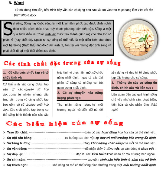 Đề thi ứng dụng công nghệ thông tin cơ bản Đề thi ứng dụng công nghệ thông tin cơ bản - đề 1
