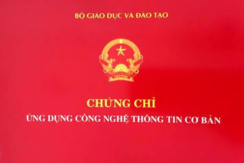 Hướng dẫn làm bài thi chứng chỉ ứng dụng công nghệ thông tin