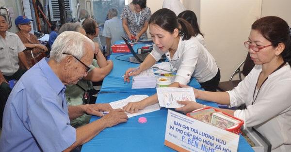 Các trường hợp có đủ 20 năm đóng BHXH được lương hưu