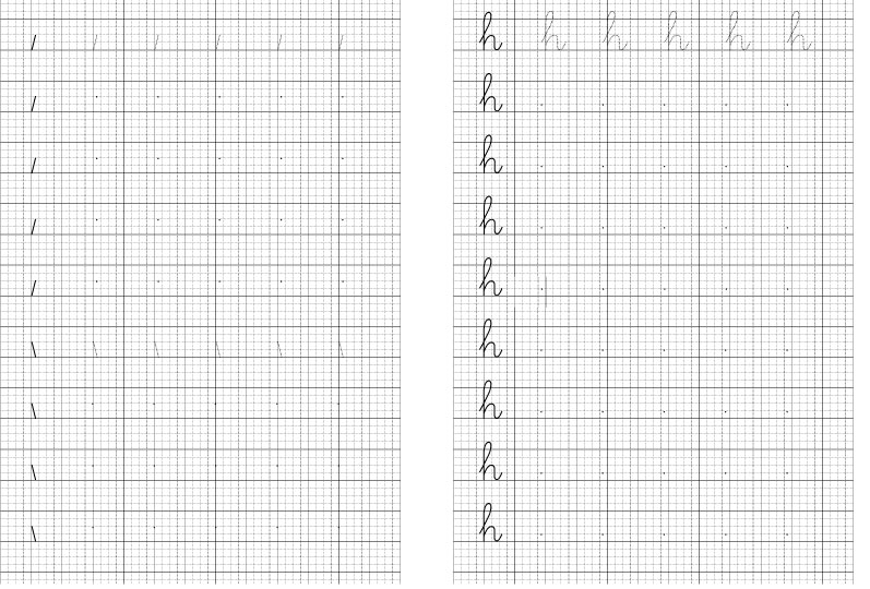 Mẫu vở tập viết cho học sinh lớp 1 - Quyển 1
