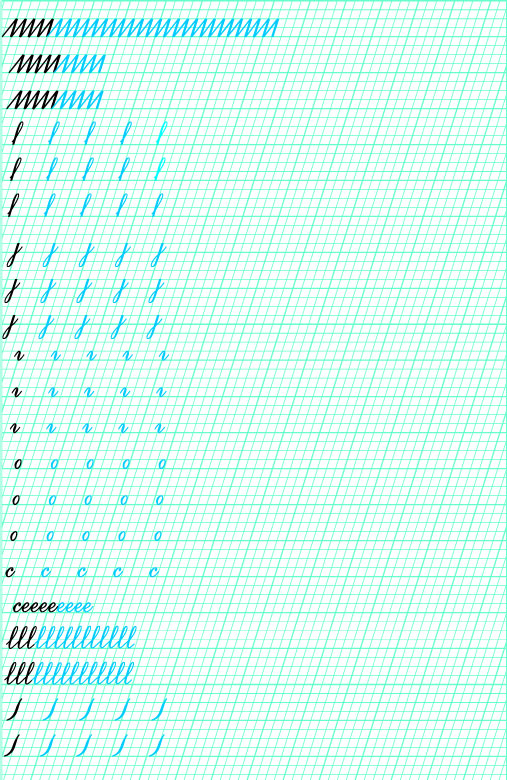 Mẫu vở thực hành luyện viết chữ đẹp cho học sinh lớp 1