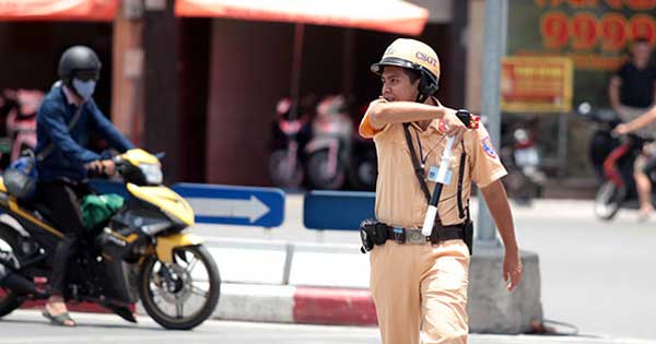Trưởng phòng CSGT có thể được phạt tiền đến 8 triệu đồng