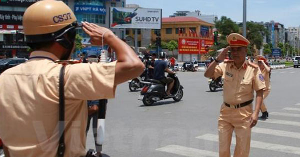 Trình tự kiểm tra, xử phạt vi phạm giao thông