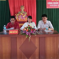 Mẫu bìa sổ công đoàn