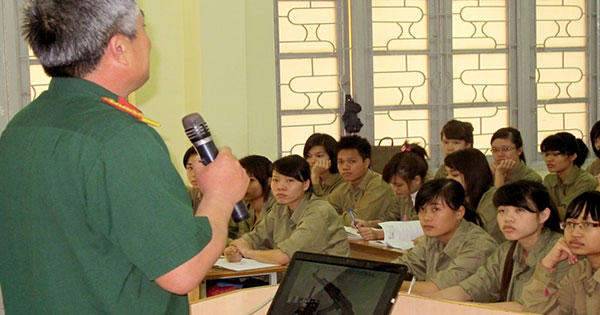 Ngày hội giáo viên môn học Giáo dục quốc phòng và an ninh