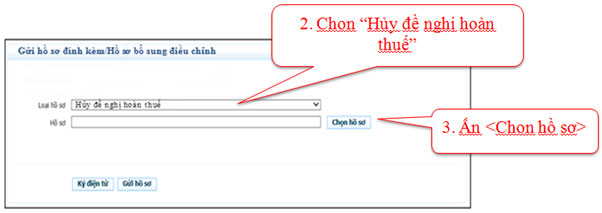 Hướng dẫn các bước hoàn thuế điện tử