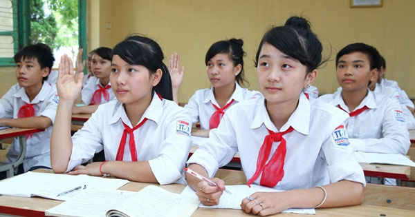 Quy định về việc tổ chức lớp học THCS và THPT