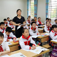 Mẫu thông báo công khai thông tin chất lượng giáo dục tiểu học thực tế năm học 2017-2018