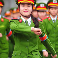 Độ tuổi thi vào trường công an, quân đội năm 2025