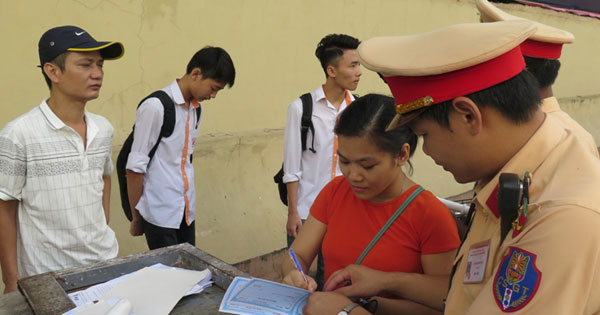 Biển số xe mờ bị phạt bao nhiêu?