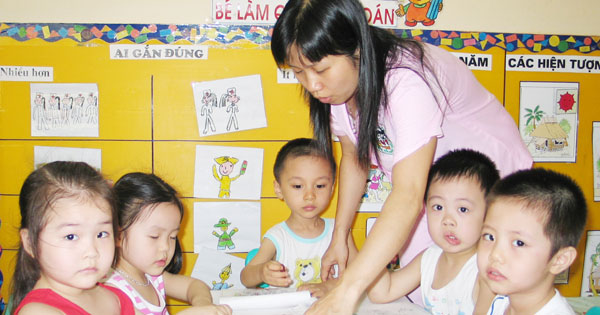 Quy định mới về biên chế trong trường mầm non