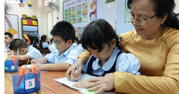 Bảng lương chuyên môn, nghiệp vụ giáo viên tiểu học mới nhất