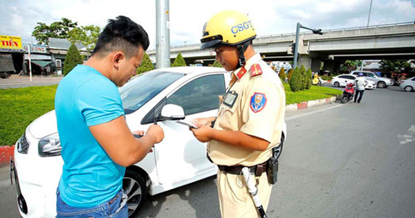 Quy định dùng bản sao giấy đăng ký xe