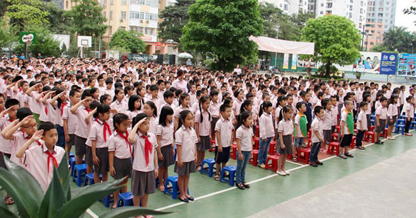 Quy trình tổ chức hiệu quả tiết chào cờ đầu tuần