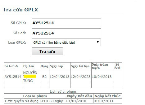Cách tra cứu phạt nguội đối với người dân trên cả nước