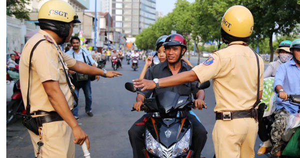 Quy định của CSGT được làm khi đi tuần tra