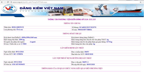 Tra cứu phạt nguội trên toàn quốc