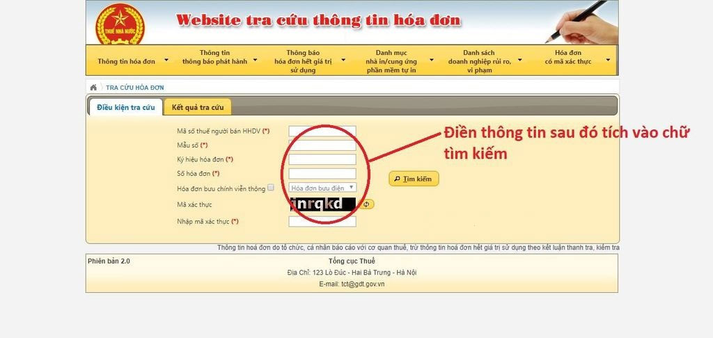 Hướng dẫn cách tra cứu hoá đơn GTGT hợp pháp