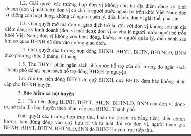 Thực hiện Quyết định số 595/QĐ-BHXH