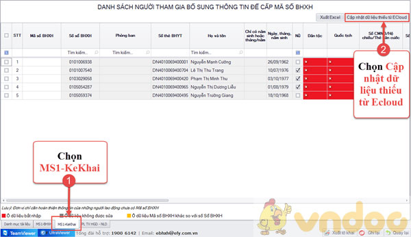 Hướng dẫn rà soát mã số BHXH theo quyết định 595