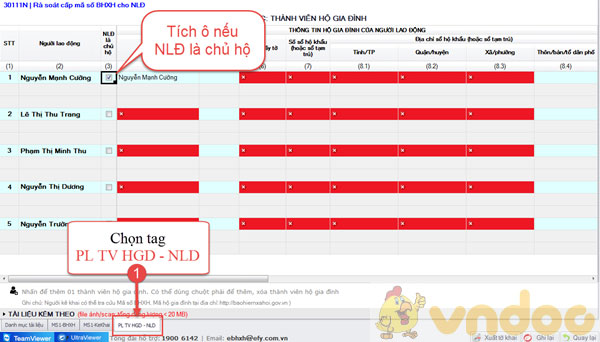 Hướng dẫn rà soát mã số BHXH theo Quyết định 595/QĐ-BHXH