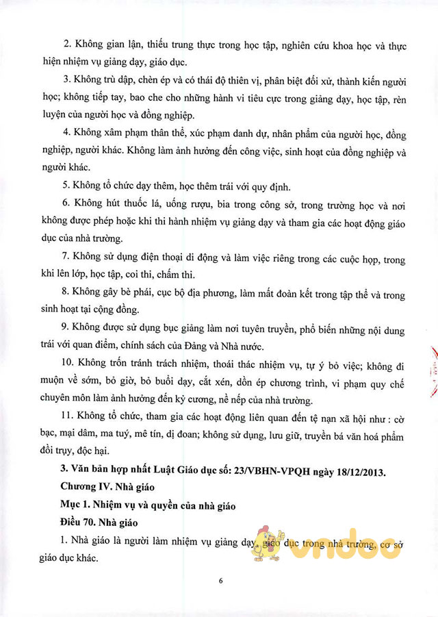 Hướng dẫn ôn thi viên chức giáo dục