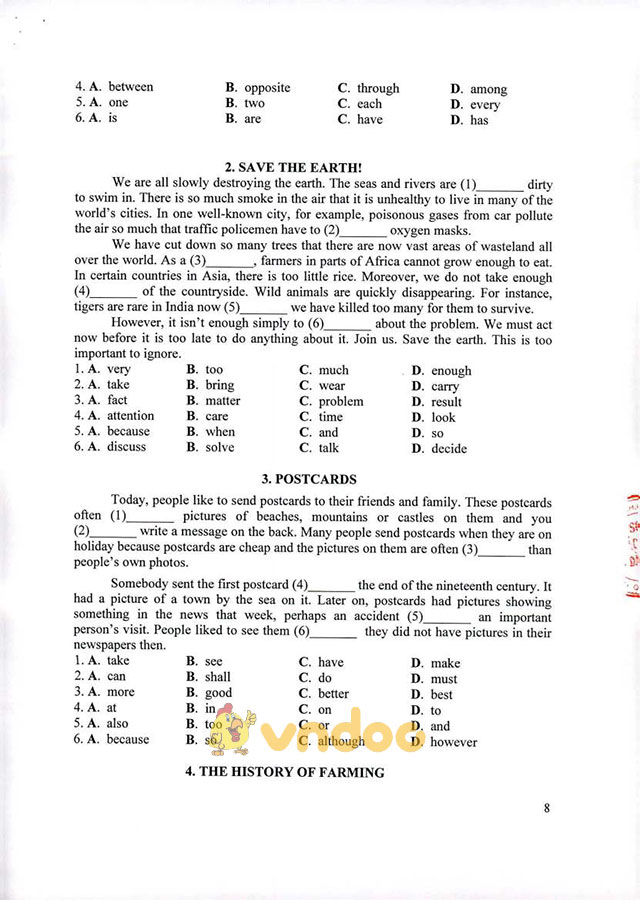 Đề cương ôn tập thi tuyển viên chức giáo dục 2017 môn tiếng Anh tỉnh Quảng Nam