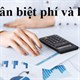 Phân biệt phí và lệ phí