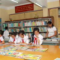 Mẫu báo cáo tổng kết thư viện trường học