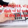 Từ 01/01/2018, vi phạm quy định về kế toán bị ở tù đến 20 năm
