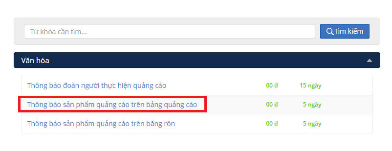 Cách thông báo sản phẩm quảng cáo trực tuyến
