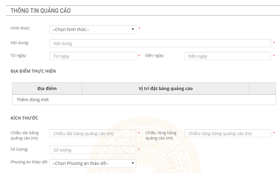 Cách thông báo sản phẩm quảng cáo qua mạng