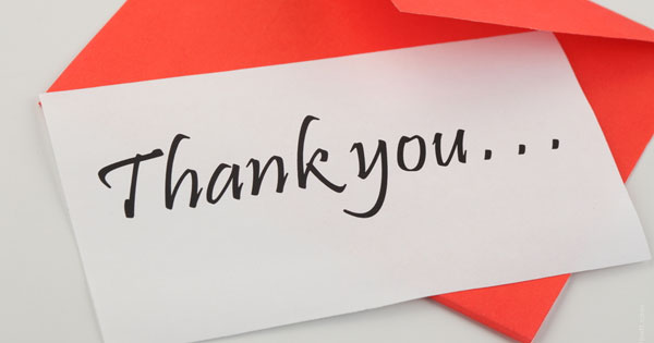 Mẫu thư cảm ơn nhà tuyển dụng sau phỏng vấn