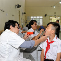 Mẫu giấy khám sức khỏe cho học sinh 2025