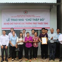 Mẫu báo cáo sơ kết học kỳ I công tác chữ thập đỏ trường học