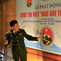 Thể lệ cuộc thi Hào khí Trường Sơn