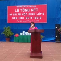 Bài phát biểu tổng kết năm học của học sinh THCS 2024