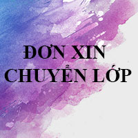 Đơn xin chuyển học lớp chính trị hè