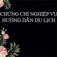 Mẫu chứng chỉ nghiệp vụ hướng dẫn du lịch quốc tế