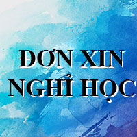 Mẫu đơn xin nghỉ học của trường chính trị