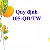 Quy định 105-QĐ/TW 2017 về phân cấp quản lý cán bộ và bổ nhiệm, giới thiệu cán bộ ứng cử