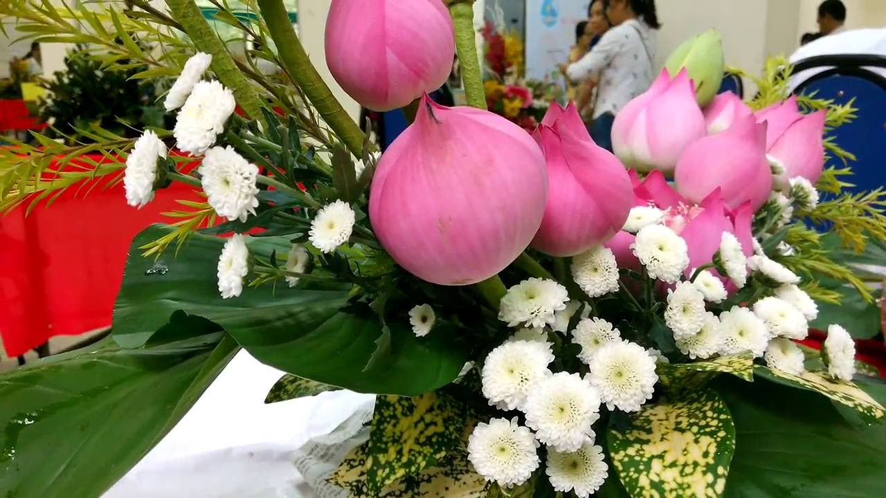 bài thuyết trình cắm hoa 20/10