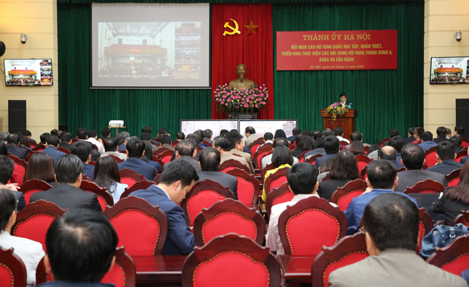 Nội dung của Hội nghị Trung ương 8 (khoá XII)