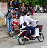 Quy định về tham gia giao thông bằng xe đạp điện 2022